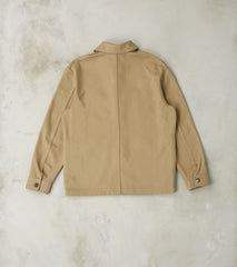 Division Road Organic Cotton Twill Maquignon Jacket - Khaki