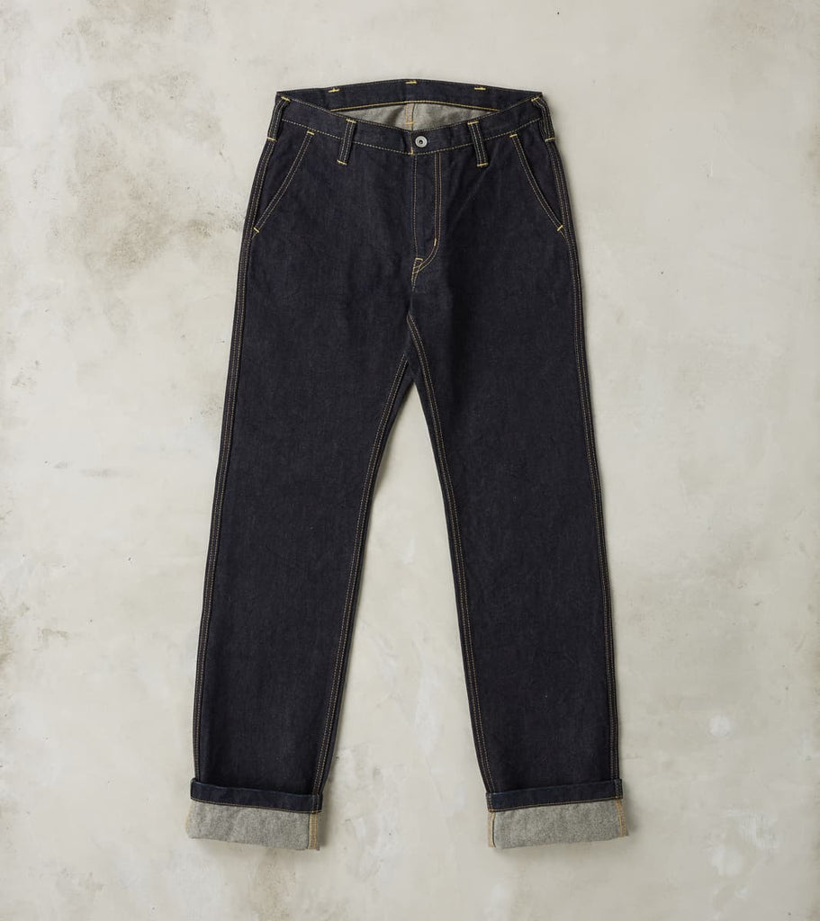 Division Road Iron Heart 728-IND Work Pants - Classic Tapered - 14oz Indigo