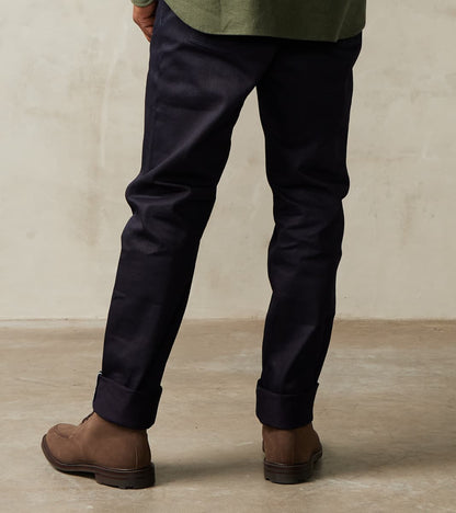 Division Road BDDxDR-711 - High Tapered - 14oz Indigo+Indigo