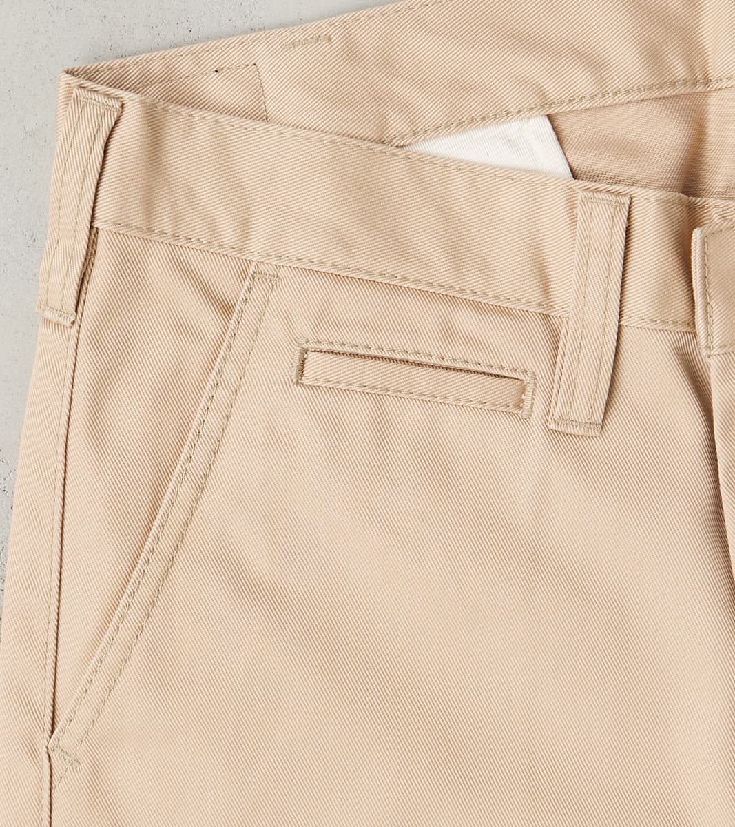 Division Road 721-KHA - Slim Tapered - Mercerized Selvedge Khaki Chino