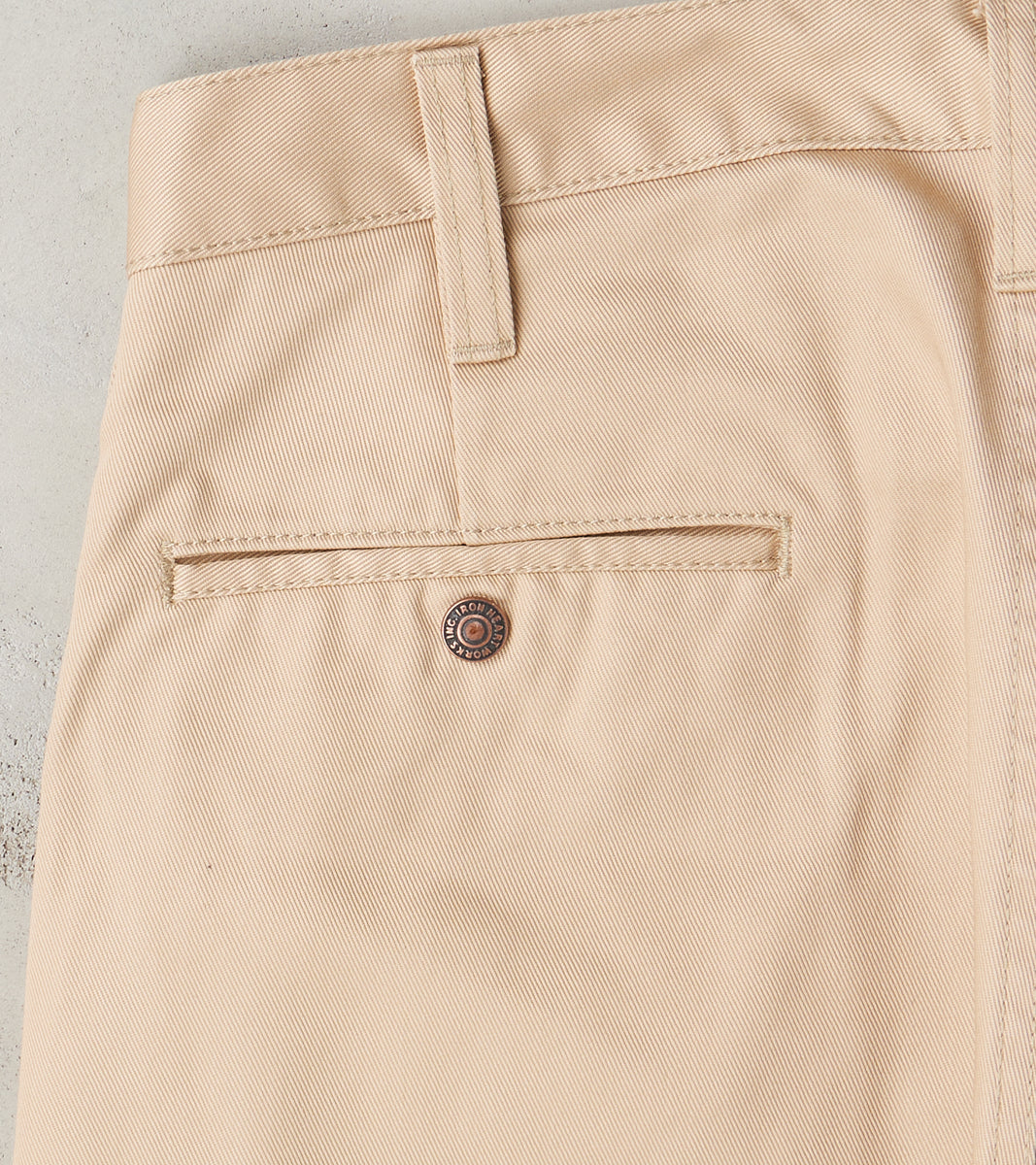 Division Road 721-KHA - Slim Tapered - Mercerized Selvedge Khaki Chino