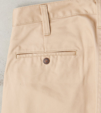 Division Road 721-KHA - Slim Tapered - Mercerized Selvedge Khaki Chino