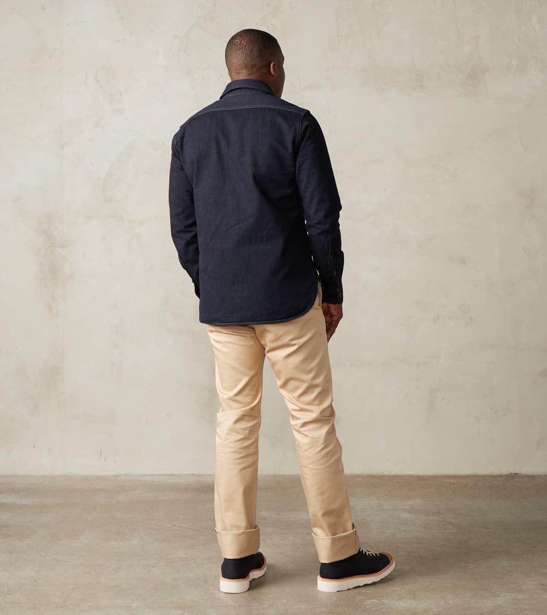 Division Road 721-KHA - Slim Tapered - Mercerized Selvedge Khaki Chino