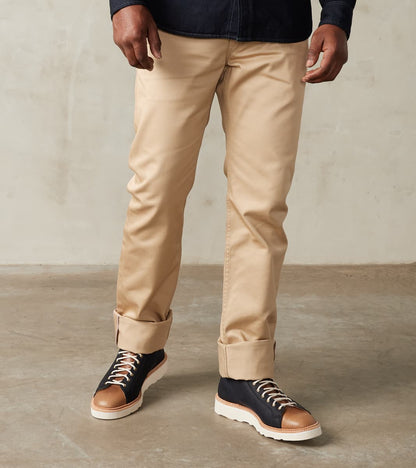 Division Road 721-KHA - Slim Tapered - Mercerized Selvedge Khaki Chino