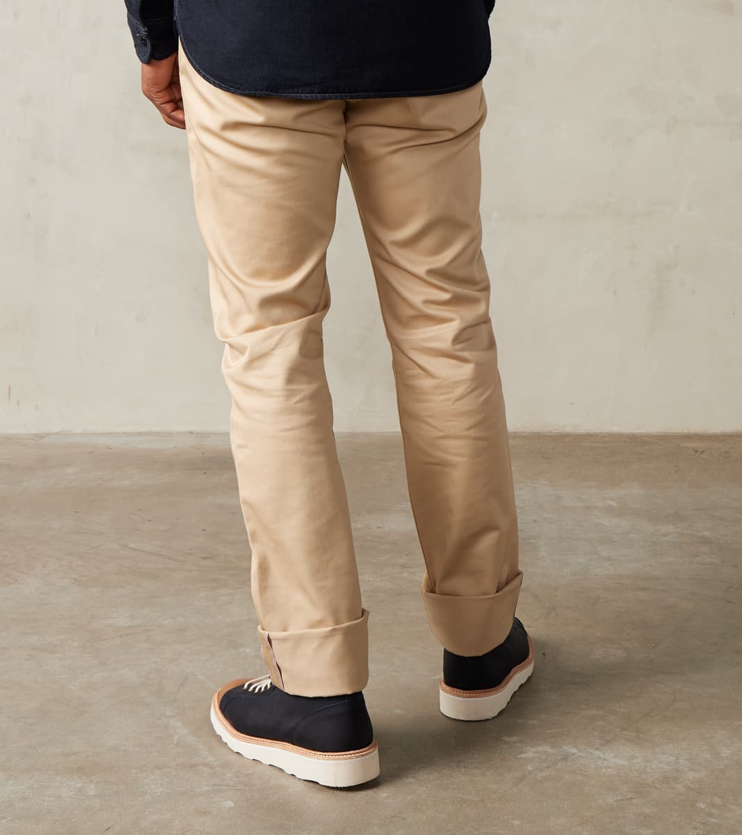 Division Road 721-KHA - Slim Tapered - Mercerized Selvedge Khaki Chino