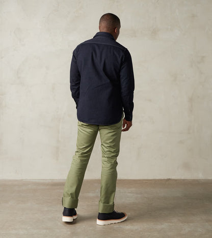 Division Road Products 721-OLV - Slim Tapered - Mercerized Selvedge Olive Chino