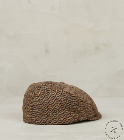 Toni Cap - Magee Donegal Herringbone - Camel