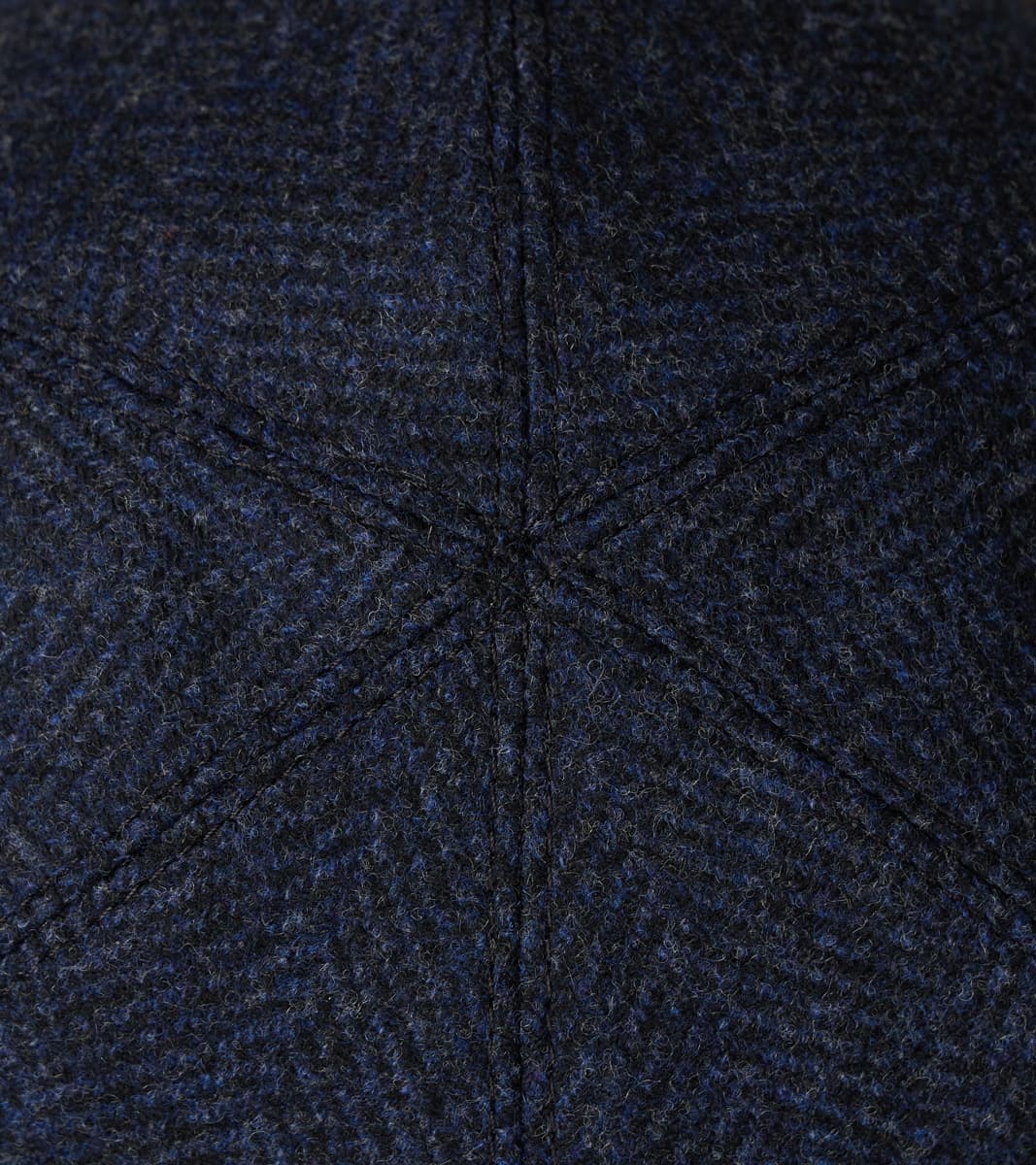 Ball Cap - Loro Piana Storm System Herringbone - Navy