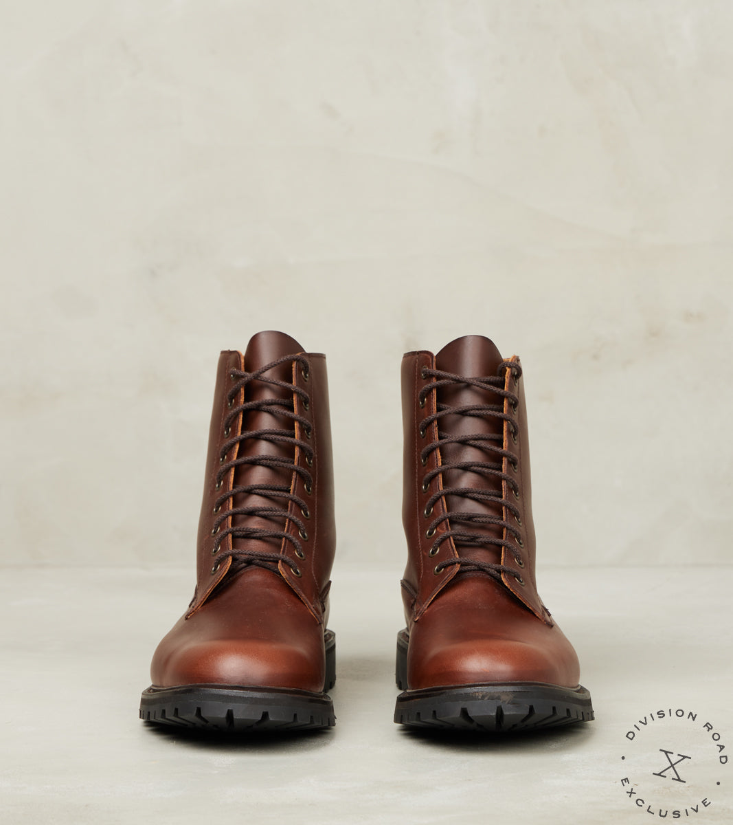 Division Road Crockett & Jones x DR Arran - 365 - Vibram Carrarmato - Teak Oiled Sides