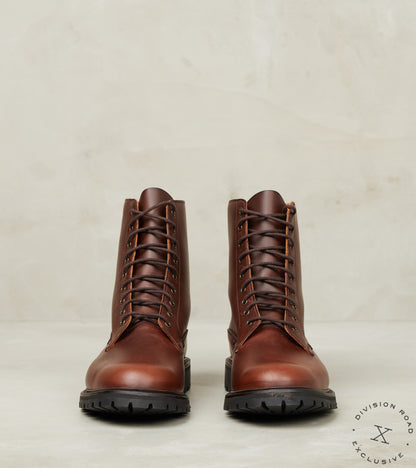 Division Road Crockett & Jones x DR Arran - 365 - Vibram Carrarmato - Teak Oiled Sides