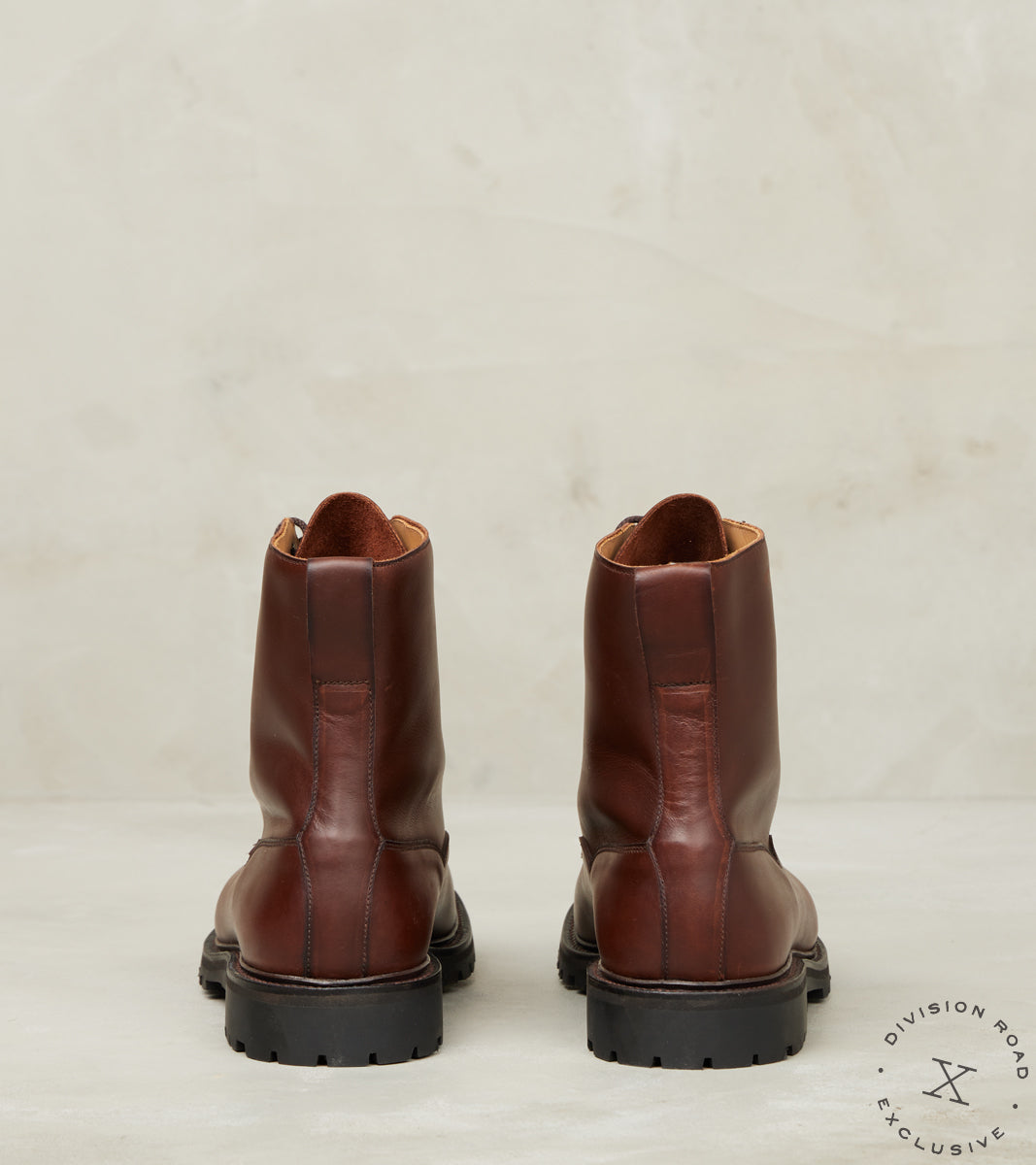 Division Road Crockett & Jones x DR Arran - 365 - Vibram Carrarmato - Teak Oiled Sides