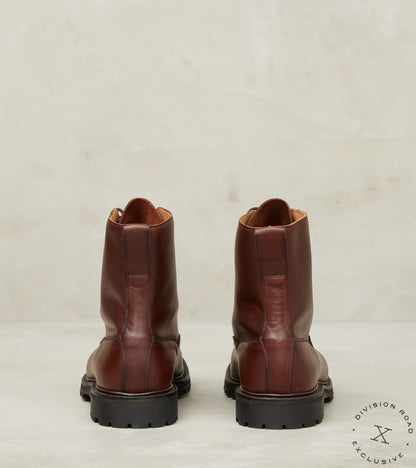 Division Road Crockett & Jones x DR Arran - 365 - Vibram Carrarmato - Teak Oiled Sides