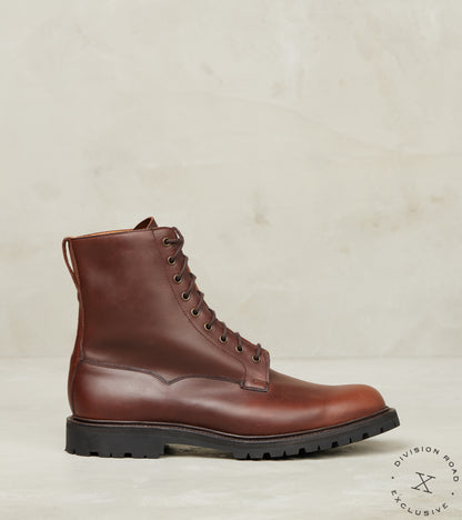 Division Road Crockett & Jones x DR Arran - 365 - Vibram Carrarmato - Teak Oiled Sides