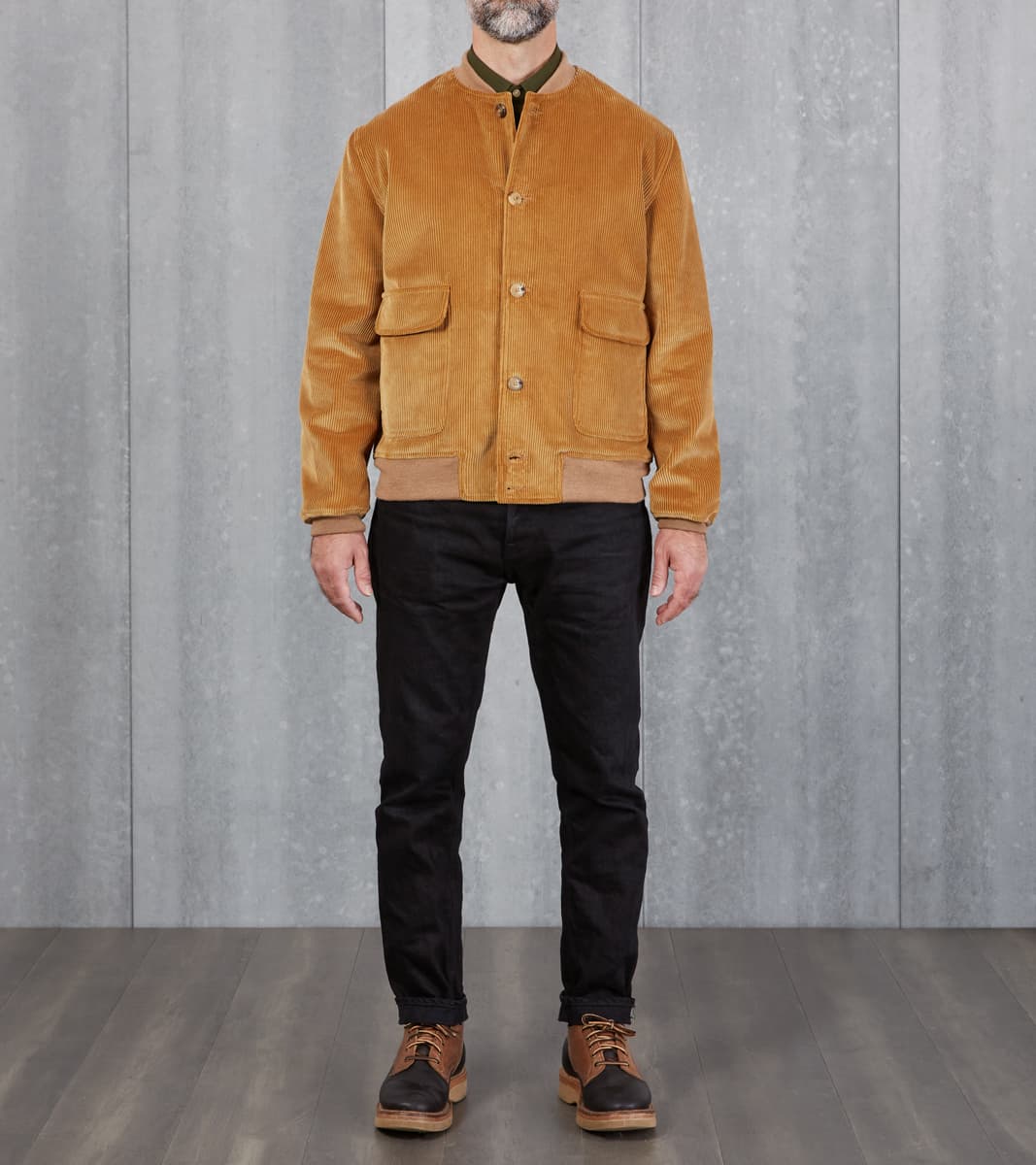 Gold on sale corduroy jacket