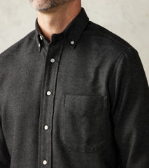 Seawool® Chambray Flannel - Charcoal