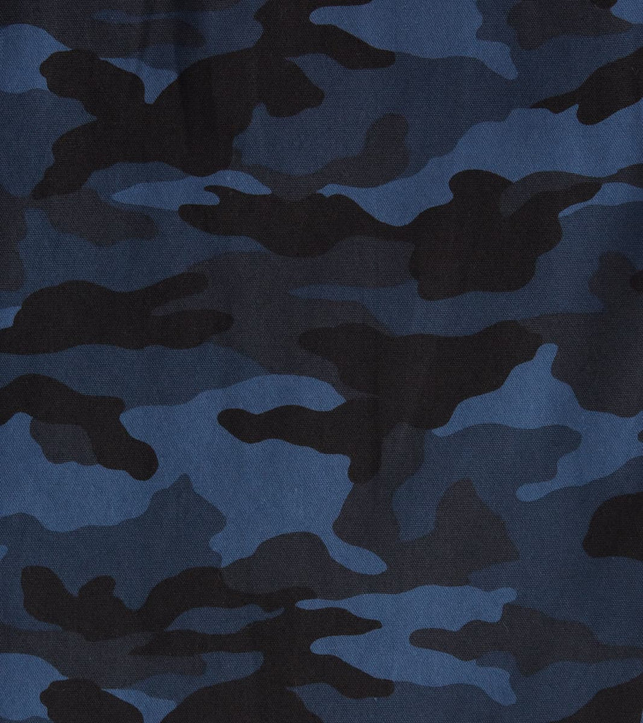 Japanese Camouflage Oxford - Woodland Navy