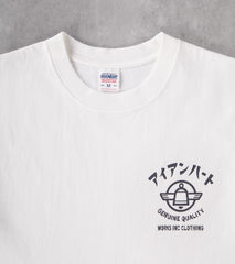 2203T-WHT - Crew Neck T-Shirt - 7.5oz Printed Loopwheel White