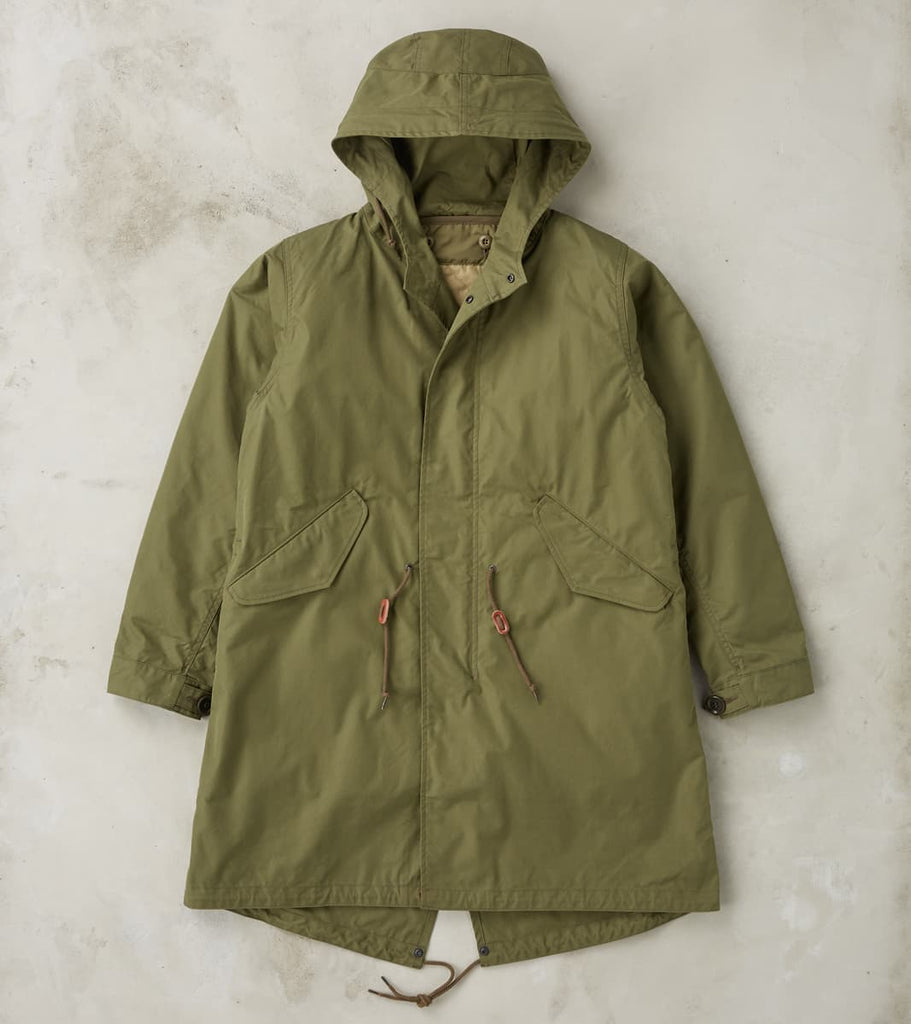 Division Road Iron Heart 38-OLV - M-51 Field Coat - 5oz. Shell & Quilted Liner Olive