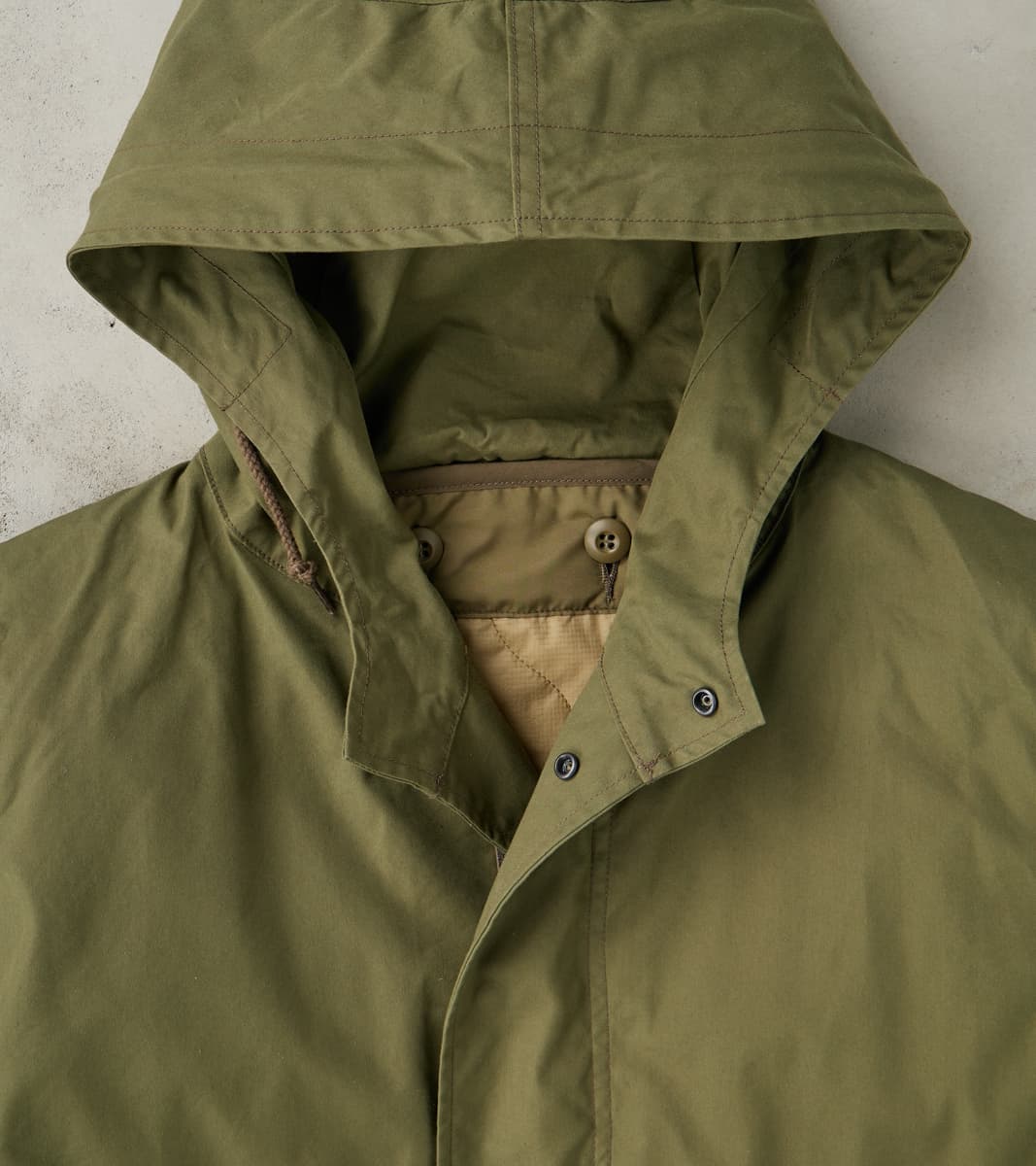 Iron Heart 38-OLV - M-51 Field Coat - 5oz. Shell & Quilted Liner  