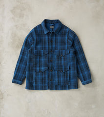 Division Road Studio D'Artisan Tasogare Indigo Dyed Outdoorsman Jacket - Blue