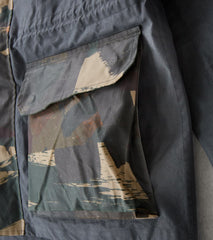 TWCXDR Shell Jacket - H.Stevensons® Charcoal & TWC Camouflage Waxed Canvas