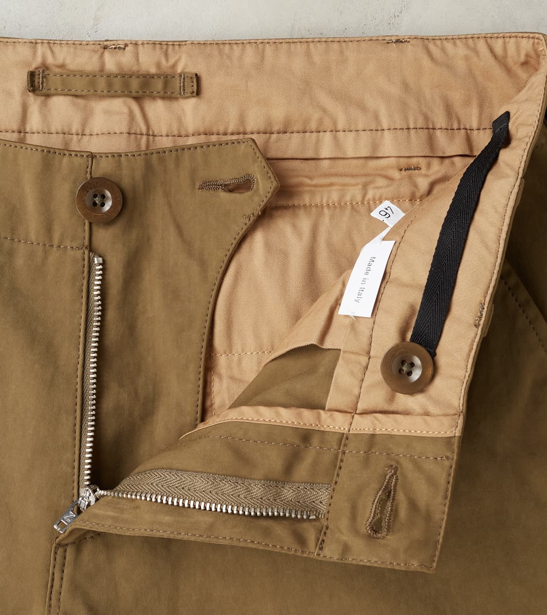Garment-dyed cotton cargo pants in brown - Dolce Gabbana | Mytheresa