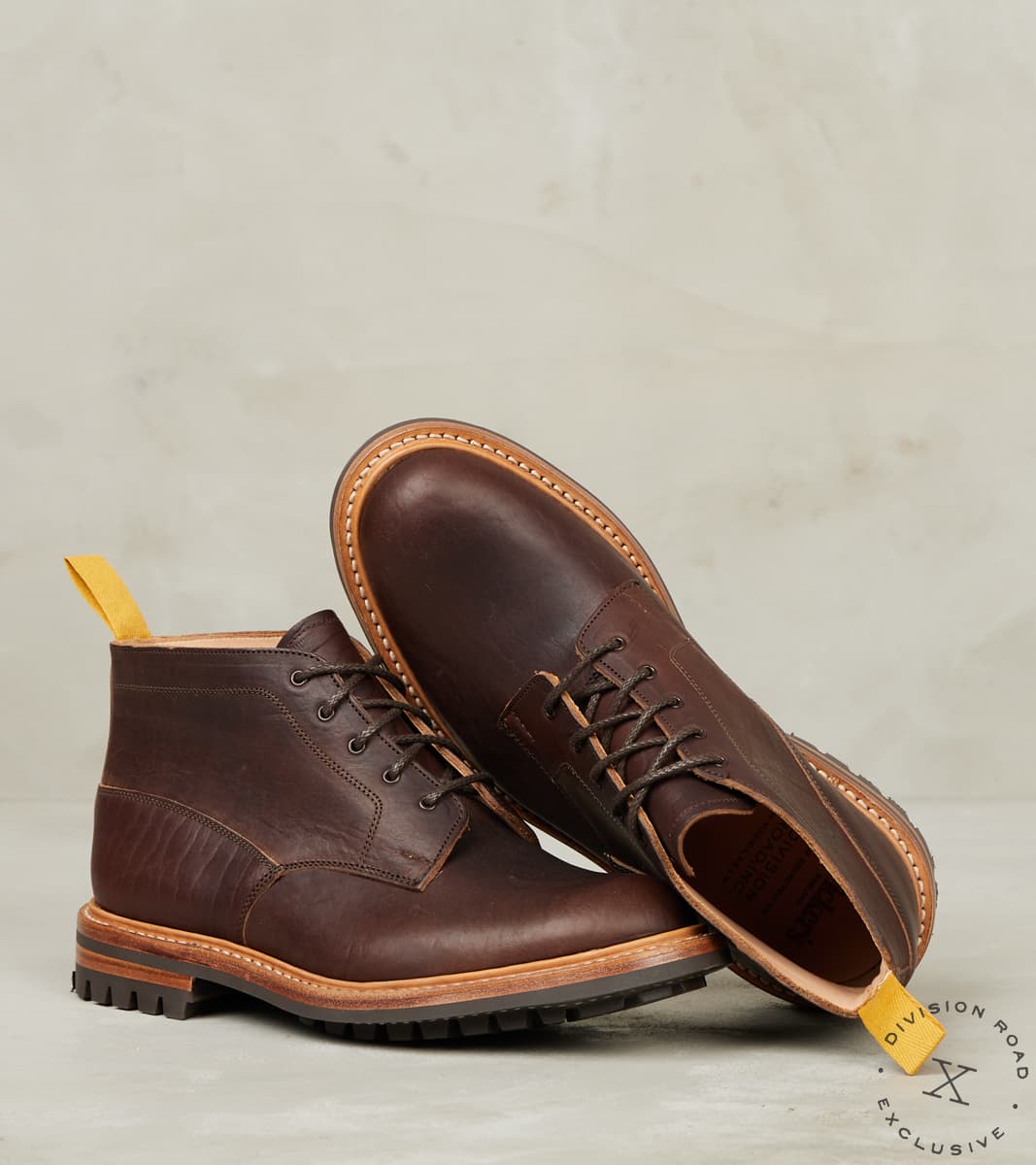 Monty Chukka - 4497 - Commando - Horween Mocha Vienna Bison