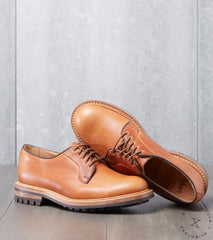 Division Road Trickers Robert Derby - 4497 - Commando - Horween Natural Dublin