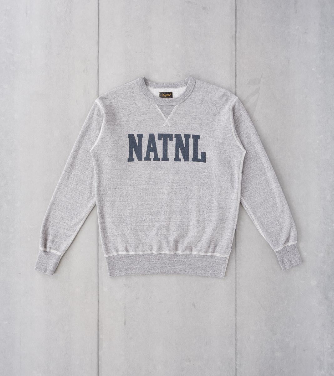 NATNL Single V Warm Up Sweatshirt - Sport Grey