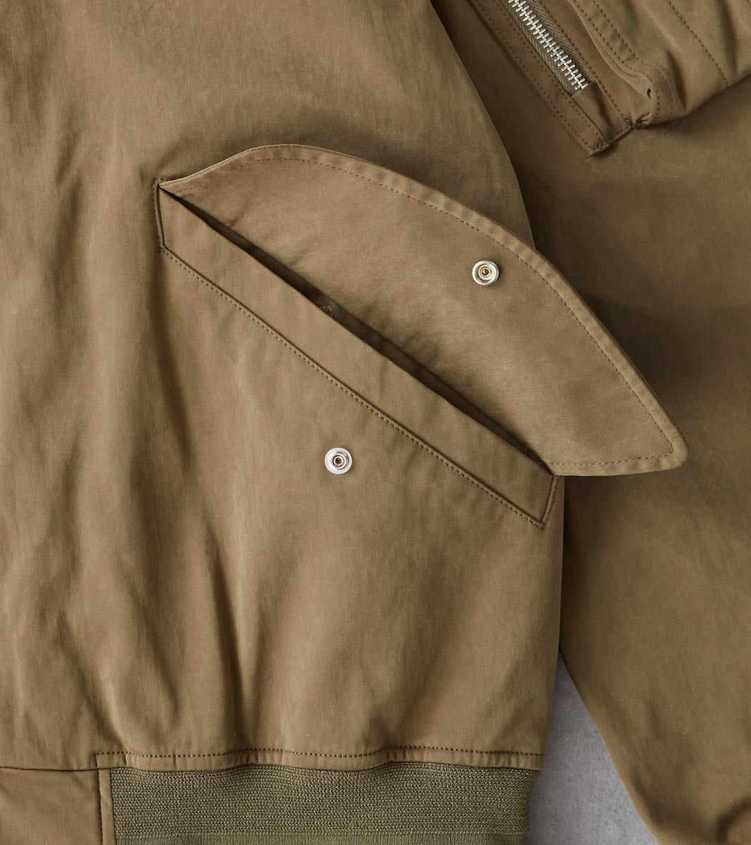 Ten C OJJ Flight Jacket - Olive – Division Road, Inc.